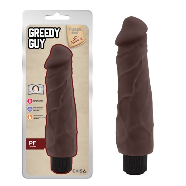 Dildo Vibrador Realista 20cm Greedy Guy